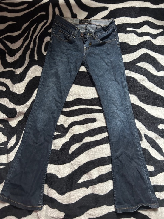 firetrap Denim - Women's 25’ Dark Blue Flared Jeans